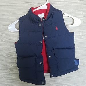 polo vest 2t reversible